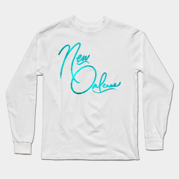 New Orleans Long Sleeve T-Shirt by Stephanie Kennedy 